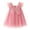 Pink, variant on Ymyiu Toddler Dresses for Girls Baby Girl Clothes Toddler Girls Summer Fairy Tulle Dress Ruffle Fly Sleeve Casual Sundress Cute Outfit for Kids 3T 4T (Green,3-4 Years)