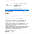 thumbnail image 2 of Steering Rack - Compatible with 2001 Ford Explorer Sport Trac 4.0L V6, 2 of 2
