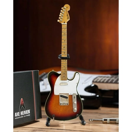 Axe Heaven Fender Telecaster Sunburst Vintage Mini Guitar Replica Collectible FT-015