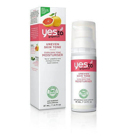 Yes To Grapefruit Uneven Skin Tone, Even Skin Tone Moisturizer, 1.4 Oz + Cat Line Makeup (Best Cream For Uneven Skin Tone On The Face)