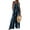 Blue, variant on ZANKLEY Women's Summer Jumpsuits Boho Wide Leg Overalls Casual Loose Rompers with Pockets 2026