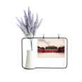 thumbnail image 1 of Cielo rojo, el Palacio Imperial de China Tarjeta de jarrón de lavanda artificial, 1 of 3
