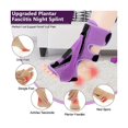 thumbnail image 1 of wonima44 Plantar Fasciitis Night Splint (Lavender Purple), 1 of 1