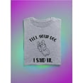 thumbnail image 3 of Corgi Telling Your Dog Hi T-Shirt Women -Smartprints Designs, Female XX-Large, 3 of 4