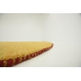 thumbnail image 5 of Unique Loom Indoor Round Solid Vintage Area Rugs Gold, 9' 10 x 9' 10 Round, 5 of 7