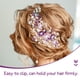 thumbnail image 5 of KAKOWELY Peineta de perlas para boda, horquilla de flores para novia, pinza para el cabello con flores para novia, 5 of 5