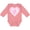 Mauve, variant on Inktastic Grandma's Sweetie Pie with Pink Hearts Boys or Girls Long Sleeve Baby Bodysuit