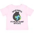 thumbnail image 3 of Inktastic Save Earth It's the Only Planet with Cats with Black Cat Boys or Girls Toddler T-Shirt, 3 of 5