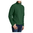 thumbnail image 4 of Yellow Rooster Men's Long Sleeve Value Male Fleece Jacket Forest Green XS, 4 of 6