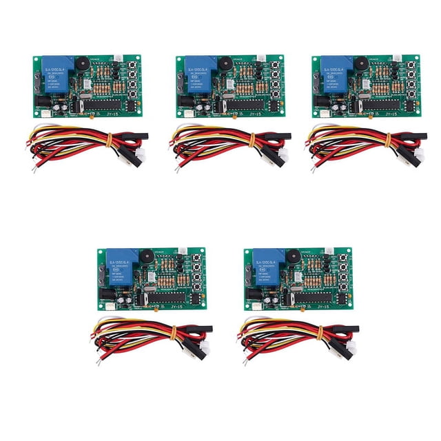 5X -15A Timer Board Timer Controller Power Supply for Coin Operated Water Pump Washing Machines Massage Chairs