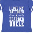 thumbnail image 4 of Inktastic I Love My Tattooed & Bearded Uncle Boys Toddler T-Shirt, 4 of 5