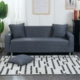thumbnail image 1 of 1-Piece Universal Chair Sofa Cover 2/3 Seater Cover Full Cover Slipcover Washable, 1 of 8