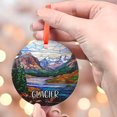 thumbnail image 4 of Glacier National Park Christmas Ornament, Ceramic/Acrylic - Glacier National Park Travel Souvenir, Festive Tree Ornament, Travel Memento 2025, Gift for Explorers, Commemorative 2025, 4 of 5