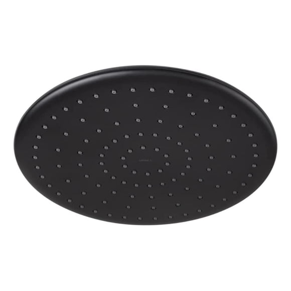 Regadera de Plato Redonda de 26cm Sin Brazo Urrea 2212.2 Acabado Negro Mate