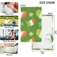 thumbnail image 3 of SKYSONIC St. Patrick's Day Cotton Hand Towels Set of 2 Absorbent Bath Towel Decorative Fingertip Towels for Bathroom Gym Spa Hotel Beach,16" x 28", 3 of 7