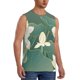 thumbnail image 2 of Fotbe Lotus Golden Line Men's Camiseta sin Mangas Estampada para Hombres, Playera Casual para Gimnasio, Entrenamiento, Playa-XX-Large, 2 of 7