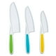 thumbnail image 1 of Kids Safe Plastic Nylon Knife,3-piece Kid Friendly Knives, 1 of 4