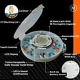 thumbnail image 3 of MOBI Connect Wi-Fi Smart Automatic Pill Dispenser with App Alerts & Alarms, 28-Day Medication Organizer, Locked & Tamper-Resistant, Expandable with MOBI Health Devices for Overall Health Management, 3 of 9