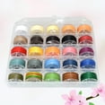 thumbnail image 4 of OUNONA Cord Waxed Thread Waxed Line Polyester 25 Colors in 1 Box, 4 of 7