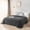 Gray, variant on Throw Blanket, Extra Soft Blanket with Strip, Plush Fuzzy Cozy Bed Blankets and Throws for Couch,Bed,Sofa,Lightweight and Versatile Throws for Office Bedroom Picnic Home Decor,50x60" Gray