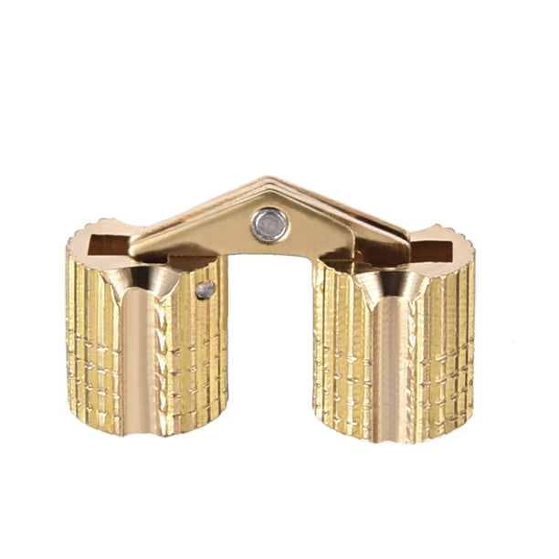 Bisagra Invisible Cilíndrica de Muebles de 8 mm de Unique Bargains
