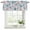 Teal Red, variant on Green Red Coral Curtain Valances for Windows, Kitchen Valance Window Treatments Panel 2 Pack, Coastal Nautical Summer Beach Rod Pocket Short Curtains for Bathroom Bedroom 42 x 12 Inch
