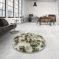 thumbnail image 3 of Ahgly Company Indoor Rectangle Abstract Tan Brown Abstract Area Rugs, 2' x 3', 3 of 6