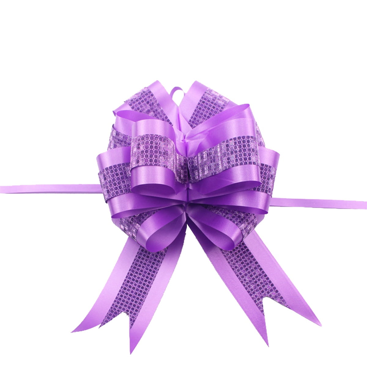 Purple and Gold Bows with Polka Dots - University Book Exchange