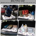 thumbnail image 3 of COEQINE Universal Car Trunk Liner for Dogs, All Weather SUV Cargo Mat Non-Slip Backing Trunk Protector Mat Fits Most Cars, SUVs & Trucks, Highland Cow Floral Violet, 3 of 7