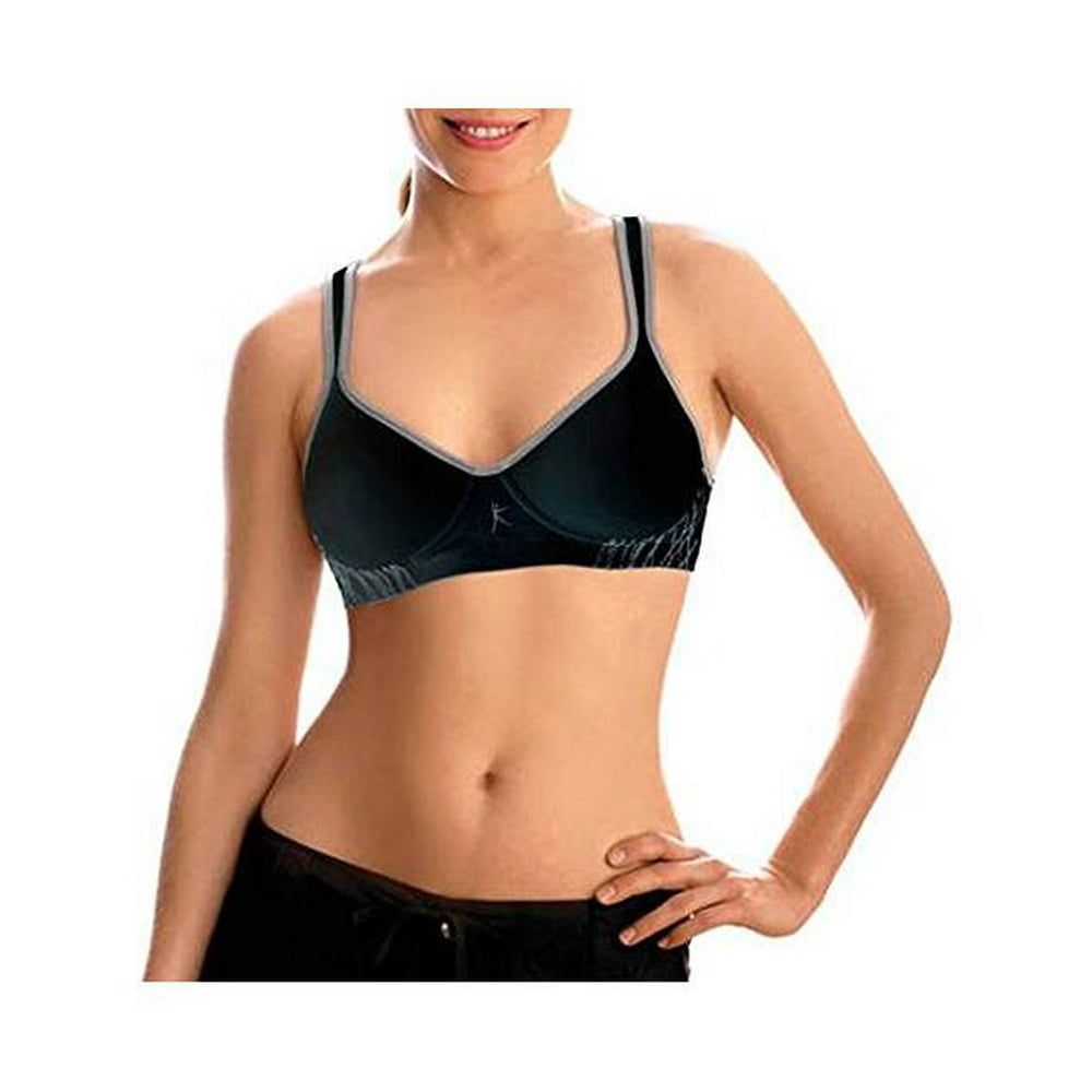 Danskin Now Danskin Adjustable Back Foam Sport BraMedium Impact