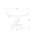 thumbnail image 2 of Luxe by East West Furniture Modern Dining Table, 2 of 3