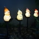 thumbnail image 4 of Jardín Al Aire Libre Decoración Paisaje Luz Solar Navidad Dibujos Animados Muñeco De Nieve Lámpara De Tierra Plataforma Led Luz De Césped sonducket HA027675-00, 4 of 5