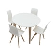 thumbnail image 3 of Silla de mesa para casa de muñecas,Juego de mesa y sillas de comedor en miniatura para casa de muñecas,Juego de mesa y sillas con muebles en miniatura para juegos de simulación,Muebles en, 3 of 8
