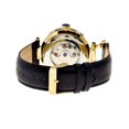 thumbnail image 2 of Heritor Automatic HR3304 Ganzi Mens Watch, 44mm, Black Strap, Gold Dial HERHR330, 2 of 3