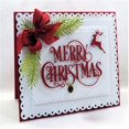 thumbnail image 2 of Matrices de corte de metal Annchaos Merry Christmas 10x8 cm, 2 of 7