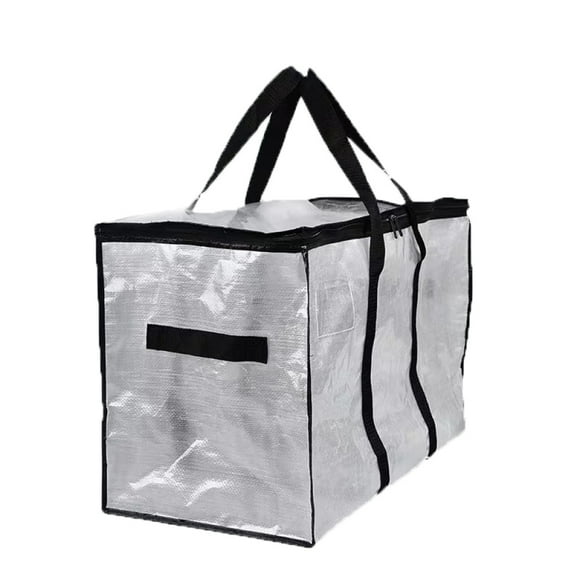 Bolsa de mudanza Laklulu 2 piezas 74*36*33 cremallera central transparente