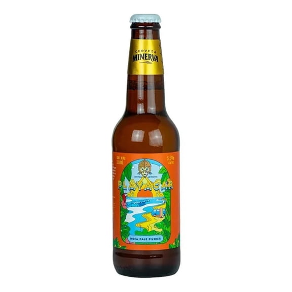 Pack de 24 Cerveza Minerva Playacar 355 ml