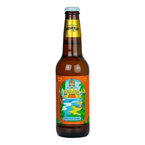 Pack de 24 Cerveza Minerva Playacar 355 ml