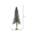 thumbnail image 3 of Vickerman 8' Natural Bark Alpine Artificial Christmas Tree, Clear Dura-lit Lights, 3 of 5
