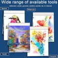 thumbnail image 4 of ESFUN Watercolor Paper Pad, Cold Press 9"x12" Watercolor Paper Book, 100% Cotton Watercolor Pad, 140lb/ 300gsm, 20 Sheets Art Supplies for Kids Adults, 4 of 4