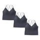thumbnail image 1 of Sujetador deportivo con aros y tirantes finos para mujer, sin aros, push up, 1 of 4