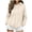 Beige, variant on Ahdbta Womens Zip Up Hoodies Y2K Casual Long Sleeve Hooded Sweatshirts Fall Winter Comfy Track Jackets with Pockets