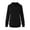 Black, variant on Gyujnb Drawstring Hooded Maternity Nursing Sweatshirt Solid Soft Side Hidden Zipper Feeding Opening Front Kangaroo Pocket Ribbed Cuff Hem Top,M