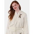 thumbnail image 2 of No Boundaries Faux-Fur Christmas Track Suit, 2-Piece, Women's and Women's Plus, 2 of 4