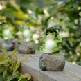 thumbnail image 4 of Frog Garden Statues?3 Pack?Random? 5 Inch Frogs Sitting on Stone Sculptures Outdoor Decor Fairy Garden Ornaments, 4 of 6