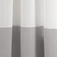 thumbnail image 3 of Lush Decor Faux Linen Grommet Colorblock Window Curtain Panel Single Linen 40X84, 3 of 11