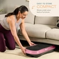 thumbnail image 4 of Lifepro Waver Vibration Plate Exercise Machine – Full Body Vibrating Plate for Lymphatic Drainage, Muscle Toning & Fat Loss – Includes Loop Bands, Remote & 99 Speed Settings - Pink, 4 of 11