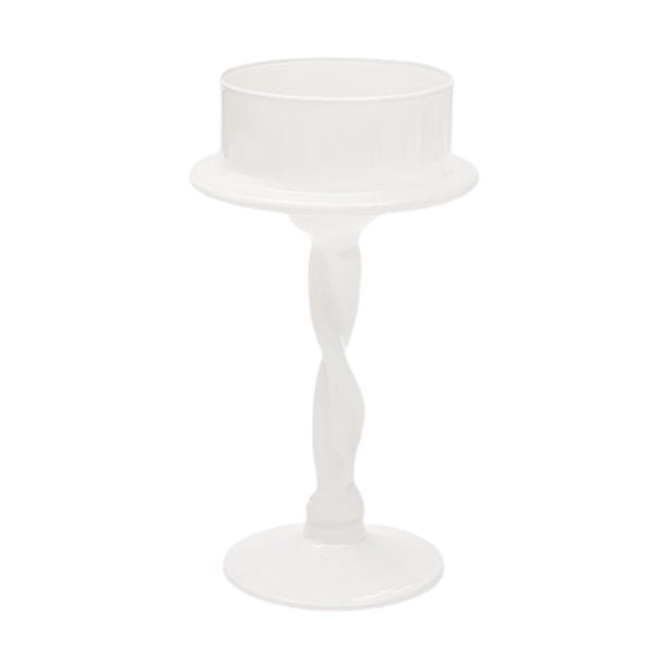 Candelabro de pilar, artesanías, mesa de comedor, centros de mesa, candelabro , candelabro para fiesta, Acción de Gracias, hogar, sala de estar Blanco Alto