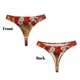 thumbnail image 3 of Fotbe White And Red Daisy Cow Tanga Sin Costuras para Mujer con Estampado – Panties Invisibles, Transpirables y Cómodos para Uso Diario-X-Large, 3 of 6