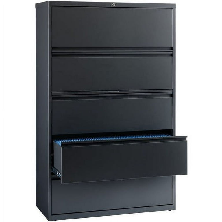 Lorell Fortress Series Lateral File w/Roll-out Posting Shelf - 42